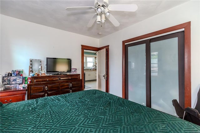412 E Ave, Pawtucket, RI 02860 - bedroom with ceiling fan