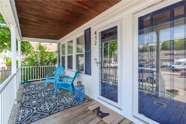 412 E Ave, Pawtucket, RI 02860 - view of porch