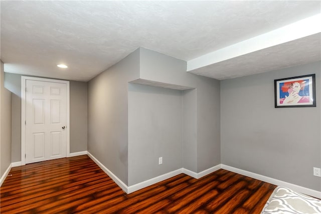 412 E Ave, Pawtucket, RI 02860 - finished basement featuring wood finished floors, baseboards, and recessed lighting
