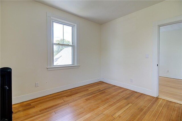 93 Naples Ave, Providence, RI 02908 - empty room featuring light wood-style floors and baseboards