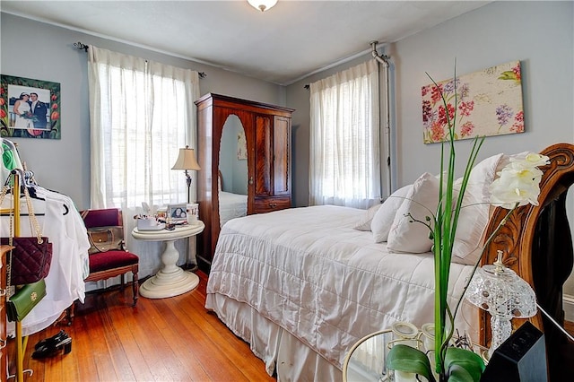 93 Naples Ave, Providence, RI 02908 - bedroom featuring multiple windows and hardwood / wood-style flooring