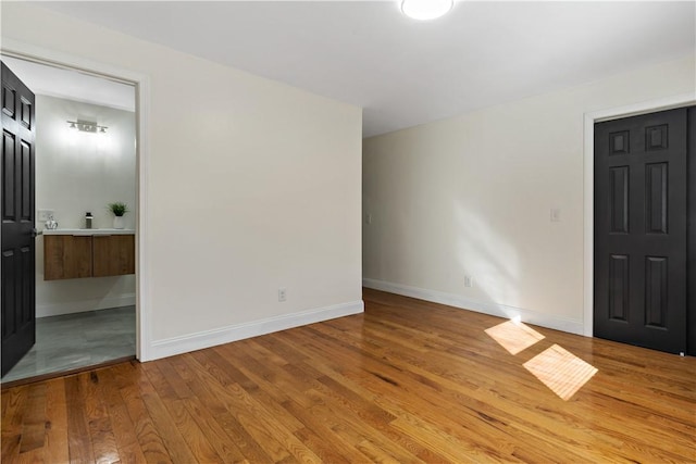 1300 Wallum Lake Rd, Burrillville, RI 02859 - unfurnished room with light wood-style floors and baseboards
