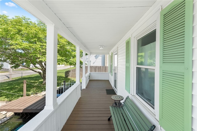 39 Camac St, Pawtucket, RI 02861 - view of wooden porch