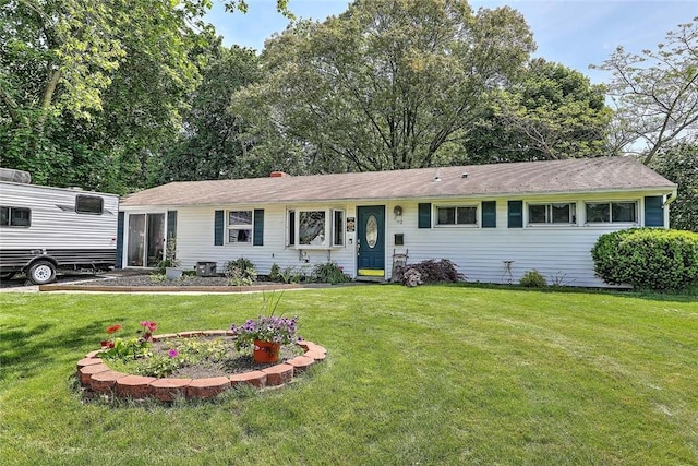 92 Chatworth Ave, Warwick, RI 02886 - view of front of house featuring a front lawn