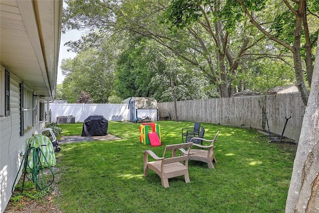 92 Chatworth Ave, Warwick, RI 02886 - view of yard with a storage unit