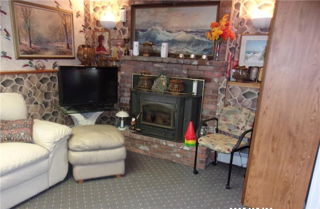 15 Ponderosa Dr, West Warwick, RI 02893 - view of carpeted living room