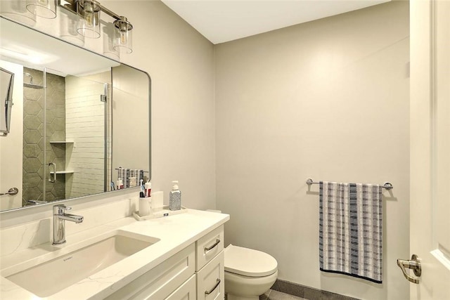 77 W Valley Cir Unit 77, West Warwick, RI 02893 - full bath featuring toilet, vanity, and a stall shower