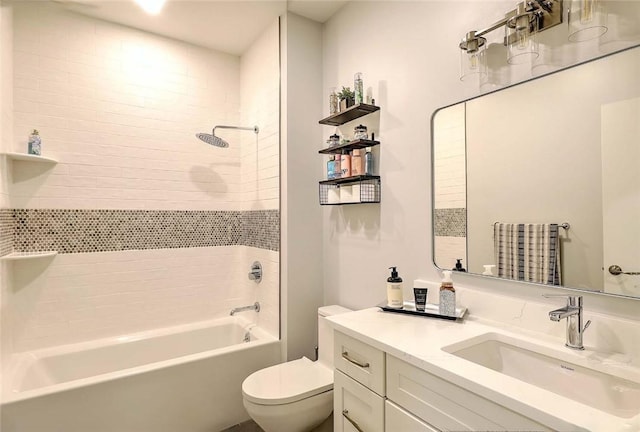 77 W Valley Cir Unit 77, West Warwick, RI 02893 - full bathroom with toilet, vanity, and shower / tub combination