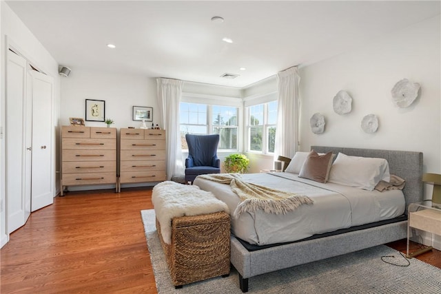 7 Maloney Ln, Middletown, RI 02842 - bedroom featuring wood finished floors and recessed lighting