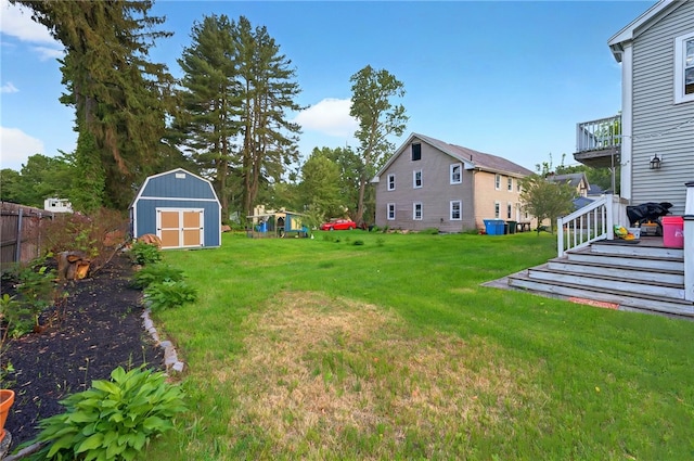 69 Arnold St, Lincoln, RI 02865 - view of yard with a deck