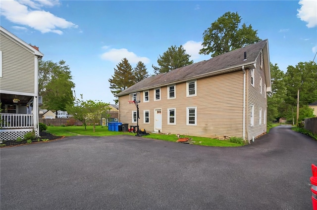 69 Arnold St, Lincoln, RI 02865 - view of front of property with asphalt driveway