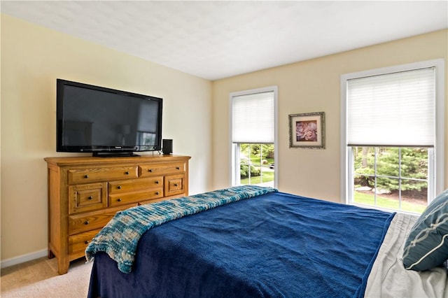 110 Fieldstone Ln, North Kingstown, RI 02874 - bedroom with light carpet and baseboards