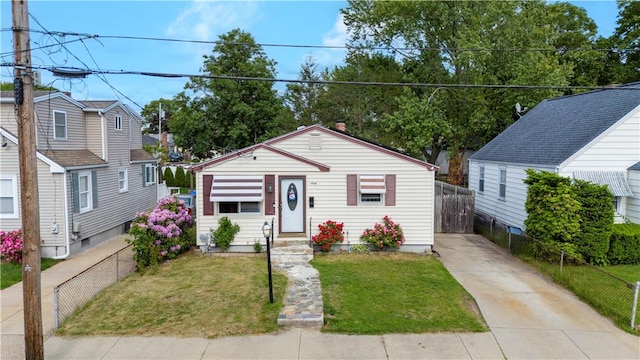 60 Pine Grove St, Pawtucket, RI 02861 - view of front of home featuring driveway and entry steps