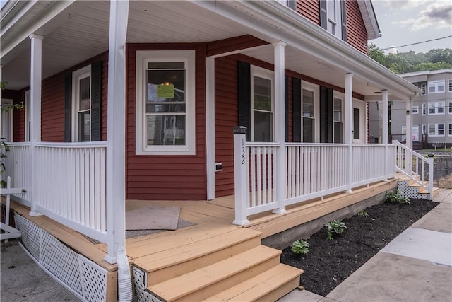 132 Chestnut St, Woonsocket, RI 02895 - view of porch