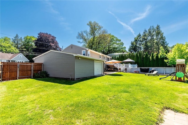 7 Lydia Ave, North Providence, RI 02904 - view of yard with an outbuilding