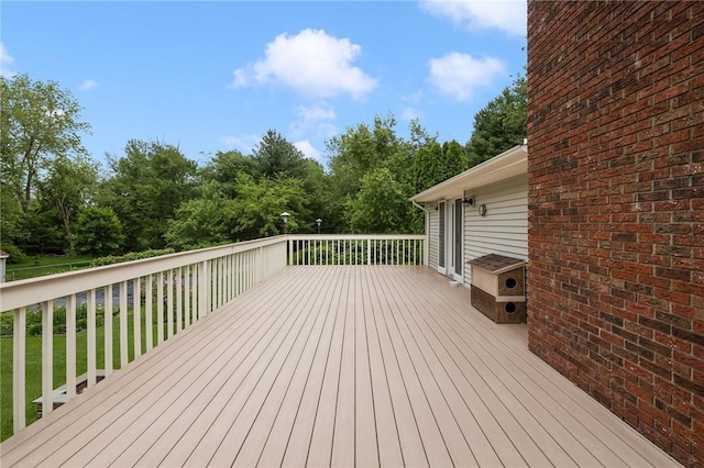 48 Nottingham Dr, Scituate, RI 02831 - view of wooden deck