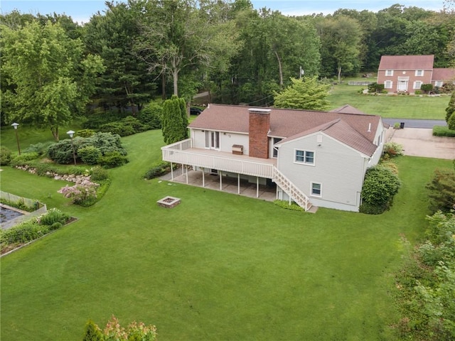 48 Nottingham Dr, Scituate, RI 02831 - aerial view of property and surrounding area