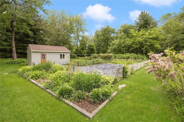 48 Nottingham Dr, Scituate, RI 02831 - view of yard featuring an outdoor structure