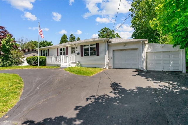21 High Service Ave, North Providence, RI 02911 - single story home featuring driveway and a garage