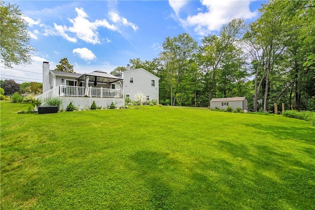50 Maureen Dr, Smithfield, RI 02917 - view of grassy yard featuring a gazebo