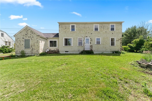 282 Seven Mile Rd, Scituate, RI 02831 - view of front facade with a front lawn