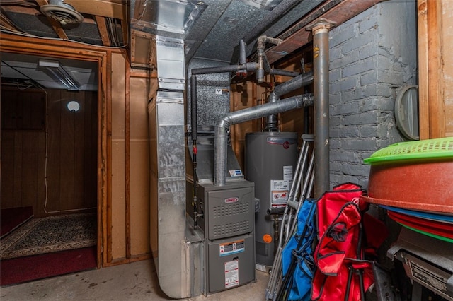 32 N Clarendon St, Cranston, RI 02910 - utility room with water heater