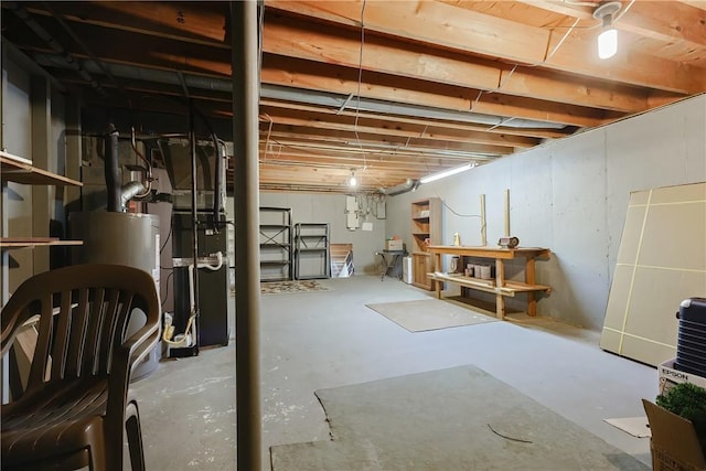 2970 Mendon Rd Unit 53, Cumberland, RI 02864 - unfinished basement featuring heating unit