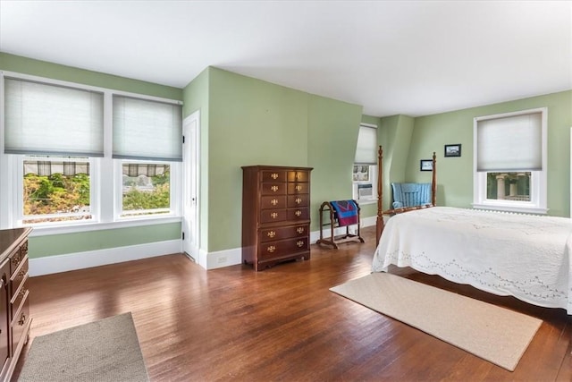 59 Woodland Rd, Woonsocket, RI 02895 - bedroom featuring baseboards and wood finished floors