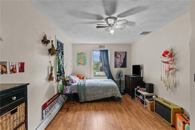 16 Spectacle Ave, Warwick, RI 02888 - bedroom with light wood-style floors and ceiling fan