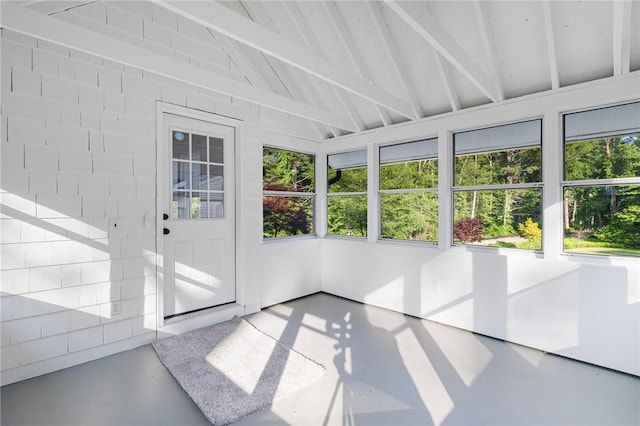 126 Weaver Hill Rd, West Greenwich, RI 02817 - view of unfurnished sunroom