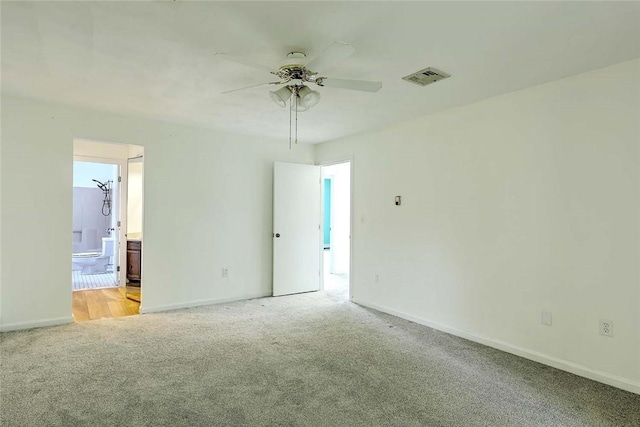 2970 Mendon Rd Unit 160, Cumberland, RI 02864 - empty room featuring light carpet, ceiling fan, and baseboards