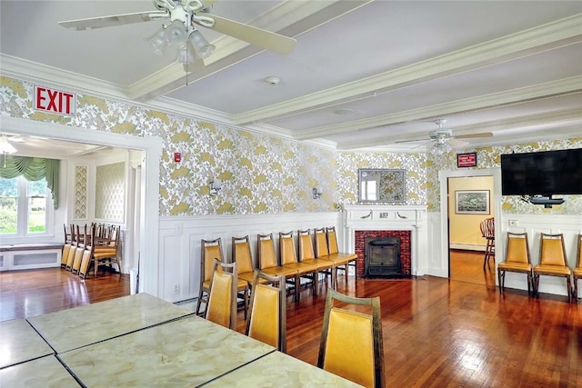 2970 Mendon Rd Unit 160, Cumberland, RI 02864 - sunroom with beamed ceiling