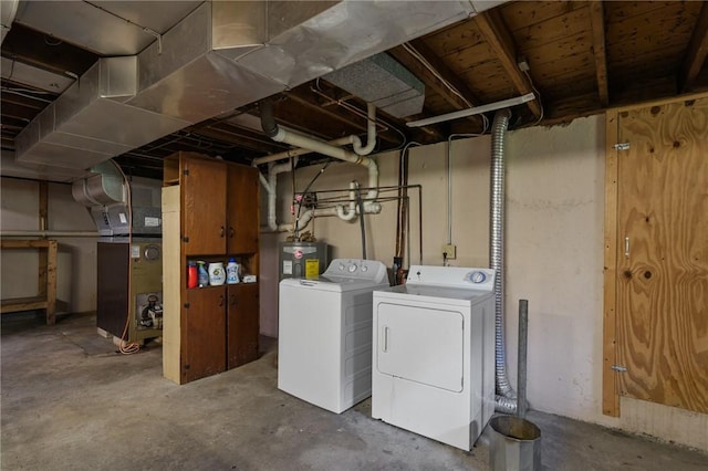 19 Woodsia Rd, Narragansett, RI 02874 - unfinished below grade area with washer and dryer and heating unit