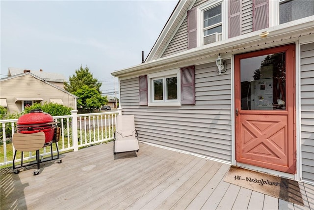 339 Beverage Hill Ave, Pawtucket, RI 02861 - view of wooden deck