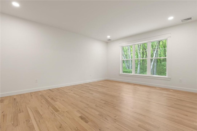 66 Orchard Ave, Johnston, RI 02919 - spare room featuring light wood-type flooring and recessed lighting