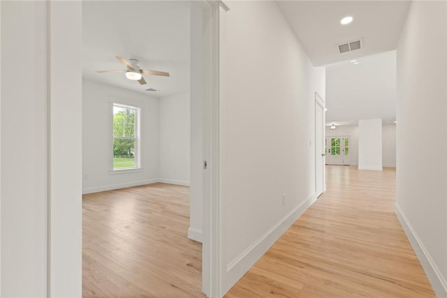 66 Orchard Ave, Johnston, RI 02919 - corridor featuring light wood-style floors and baseboards