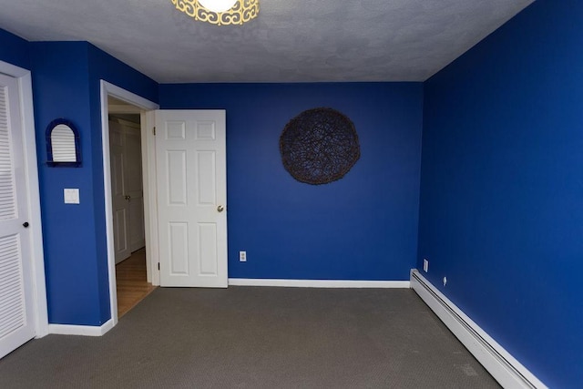 38 Williams Rd, Smithfield, RI 02917 - unfurnished room featuring a baseboard radiator, carpet floors, and baseboards