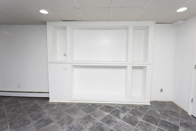 38 Williams Rd, Smithfield, RI 02917 - detailed view of baseboard heating and a paneled ceiling