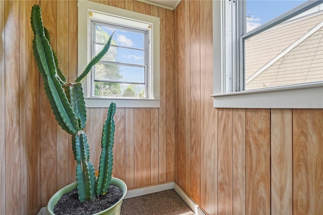 16 King Rd, Middletown, RI 02842 - detailed view of wood walls and carpet