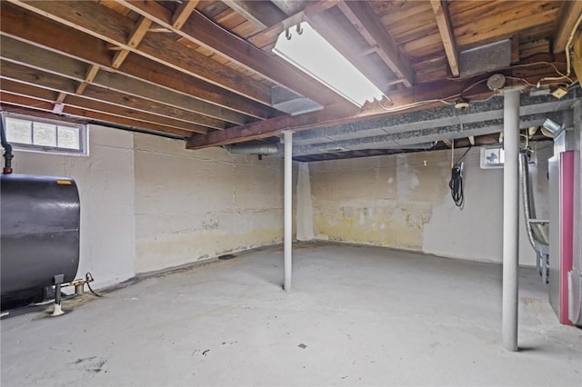16 King Rd, Middletown, RI 02842 - basement with oil tank