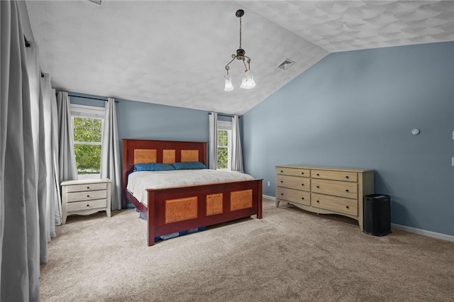 510 Westmoreland Ln, North Kingstown, RI 02874 - carpeted bedroom featuring lofted ceiling and baseboards