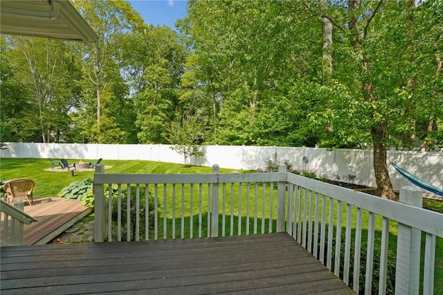 510 Westmoreland Ln, North Kingstown, RI 02874 - view of wooden terrace