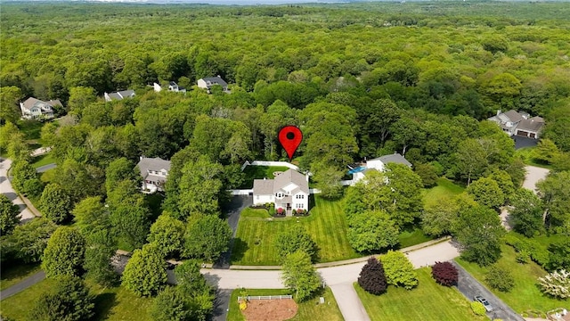 510 Westmoreland Ln, North Kingstown, RI 02874 - aerial view of a forest