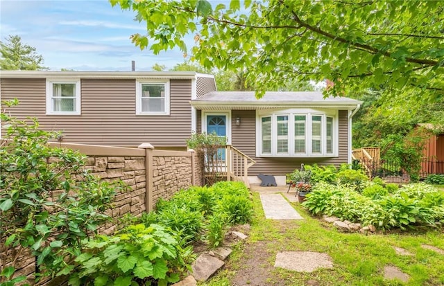 860 Centerville Rd, Warwick, RI 02886 - view of front of house with stone siding