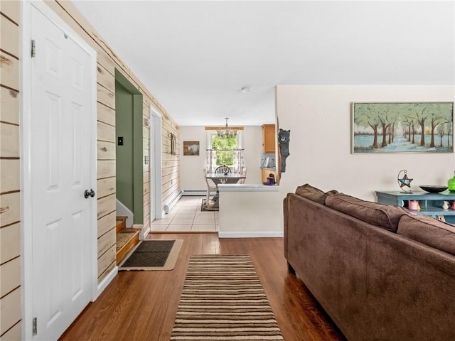 860 Centerville Rd, Warwick, RI 02886 - living room featuring wood finished floors and baseboards