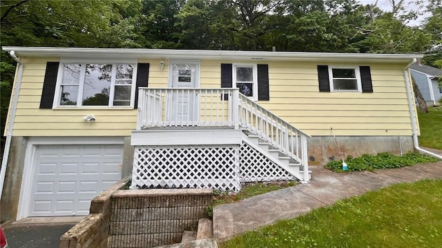 106 Leigh Rd, Cumberland, RI 02864 - view of front of home with a garage