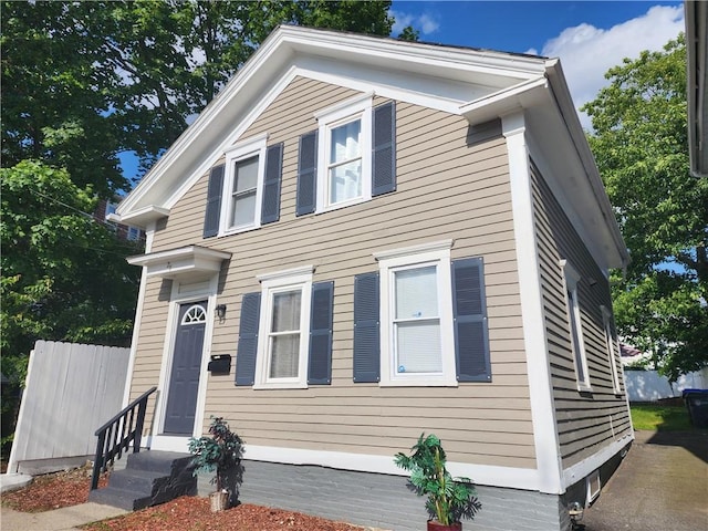 27 Unit St, Providence, RI 02909 - neoclassical home with entry steps