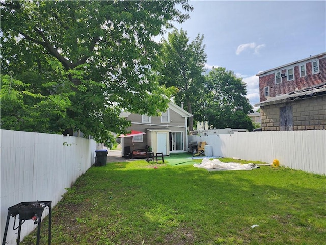 27 Unit St, Providence, RI 02909 - view of yard with a patio area