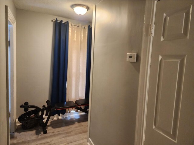 27 Unit St, Providence, RI 02909 - hallway with wood finished floors