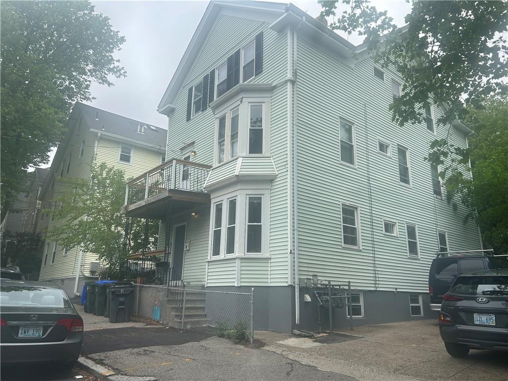 50 E Transit St, Providence, RI 02906 - view of home's exterior featuring a balcony